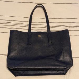 Michael Kors - Dark Blue Leather Tote